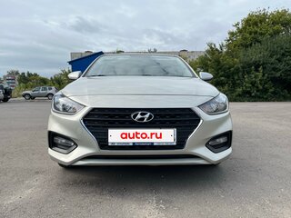 2018 Hyundai Solaris II, бежевый, 1550000 рублей, вид 2