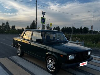 1999 Lada (ВАЗ) 2107, зелёный, 135000 рублей, вид 4