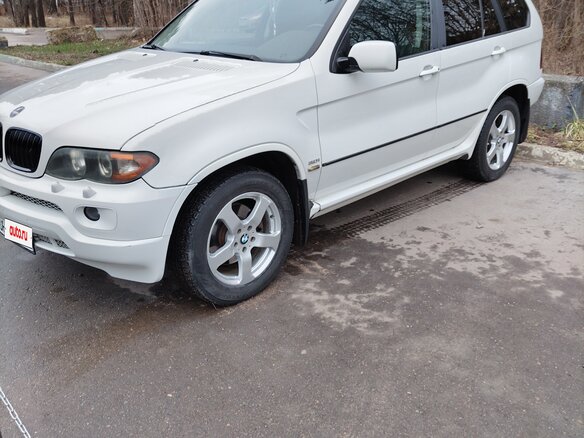 2004 BMW X5 3.0i I (E53) Рестайлинг, белый, 1050000 рублей - вид 5