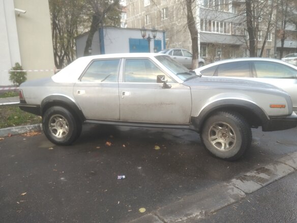 1984 AMC Eagle, серый - вид 2