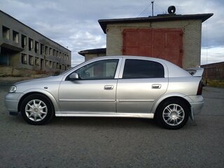 2000 Opel Astra G, серебристый, 255000 рублей, вид 3