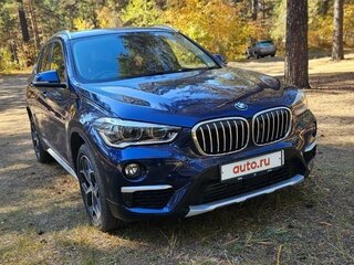 2018 BMW X1 18i sDrive II (F48), синий, 1890000 рублей, вид 2