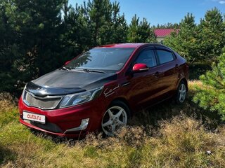 2012 Kia Rio 4-speed III, красный, 890000 рублей, вид 1