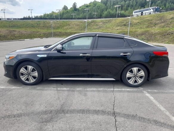 2017 Kia Optima IV, чёрный, 1700000 рублей - вид 6