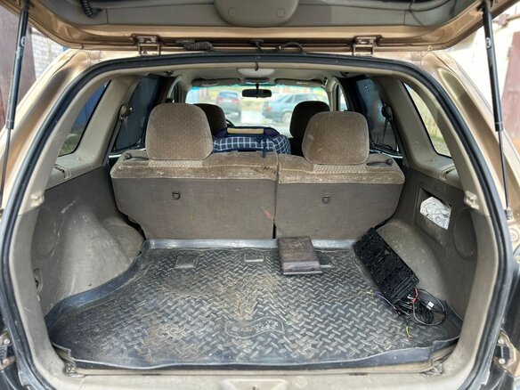 2003 Hyundai Santa Fe I, золотистый, 600000 рублей - вид 11