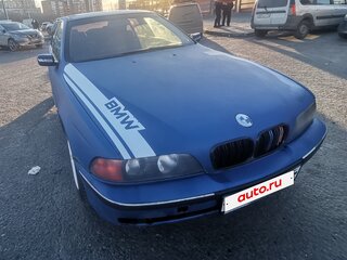 1998 BMW 5 серии 520i IV (E39), синий, 450000 рублей, вид 3