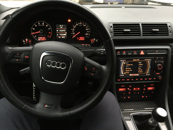 2006 Audi RS 4 II (B7), серый - вид 12
