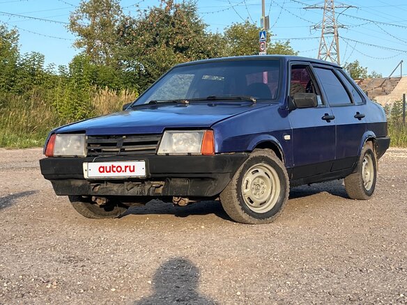 2002 Lada (ВАЗ) 21099, синий