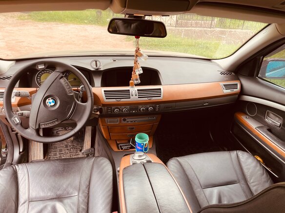 2007 BMW 7 серии 730i IV (E65/E66) Рестайлинг, чёрный, 850000 рублей - вид 12