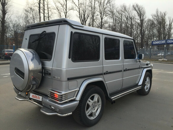 2000 Mercedes-Benz G-Класс 500 Euro 2 II (W463), серебристый - вид 3