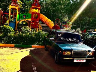 1999 Lada (ВАЗ) 2107, синий, 183000 рублей, вид 1