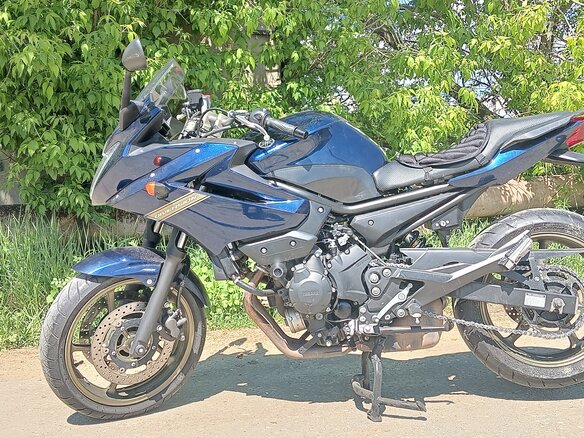 2009 Yamaha XJ6 (FZ6R), синий, 556000 рублей - вид 1