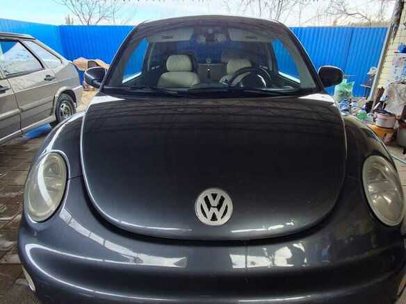 2003 Volkswagen Beetle I (A4), серый, 700000 рублей - вид 12