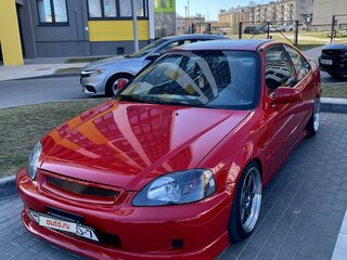 1997 Honda Civic VI, красный, 695000 рублей, вид 2