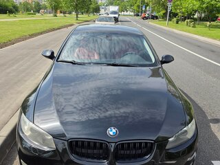 2008 BMW 3 серии 320i V (E90/E91/E92/E93), чёрный, 890000 рублей, вид 2