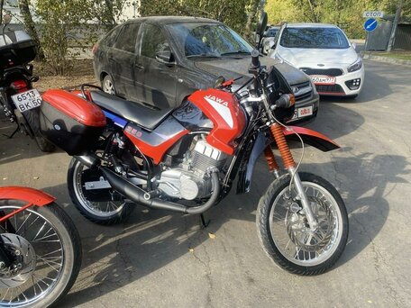 2005 Jawa 350 Tramp, красный, 490000 рублей, вид 4