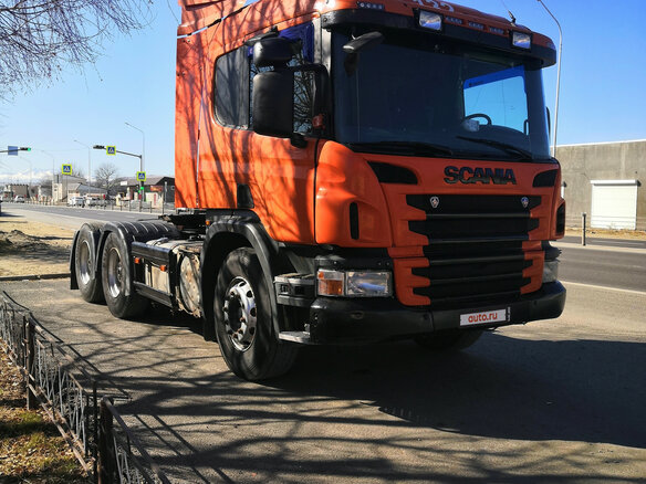 2012 Scania P-series, оранжевый