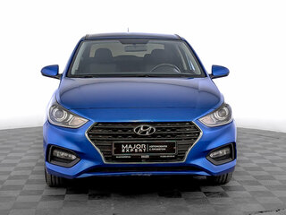 2019 Hyundai Solaris II, синий, 1475000 рублей, вид 2