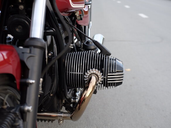 1985 BMW R 80, пурпурный - вид 28