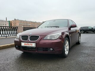 2007 BMW 5 серии 525xi V (E60/E61), пурпурный, 1999999 рублей, вид 2