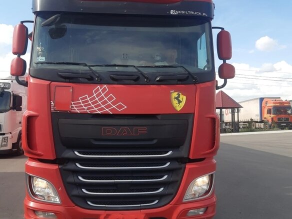 2014 DAF XF, красный, 6000000 рублей