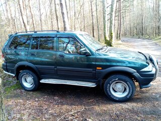 1997 SsangYong Musso I, зелёный, 650000 рублей, вид 4