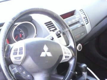 2008 Mitsubishi Outlander II, чёрный - вид 5