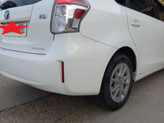 2015 Toyota Prius Alpha I (ZVW40/41) Рестайлинг, белый, 1570000 рублей, вид 5