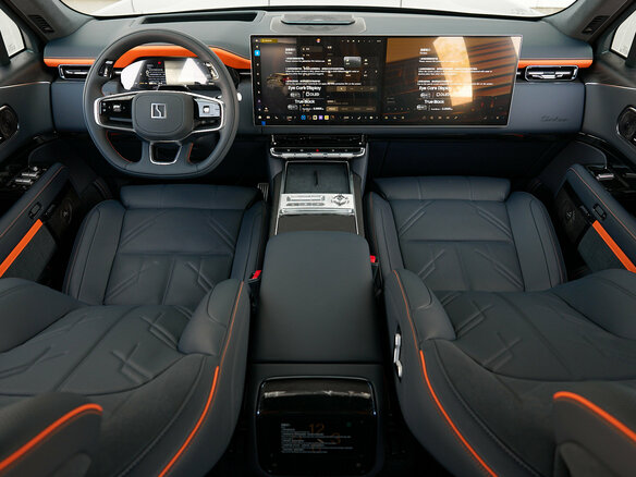 2026 Zeekr 9X 70 kWh, чёрный - вид 11