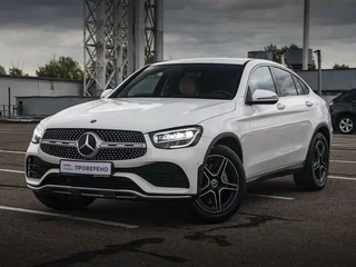 2019 Mercedes-Benz GLC Coupe 300 I (C253) Рестайлинг, белый, 4597000 рублей, вид 1