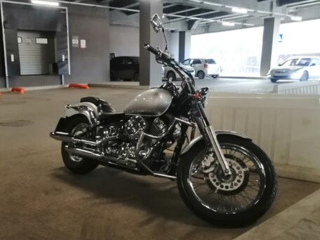1994 Yamaha XVS400 Drag Star, серый, 400000 рублей, вид 1