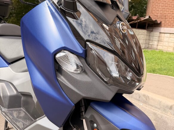 2021 Sym Maxsym TL 500, синий, 530000 рублей - вид 14