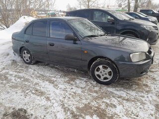 2008 Hyundai Accent ТагАЗ II, серый, 425000 рублей, вид 2
