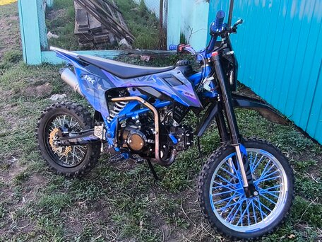 2024 Racer Pitbike 125/160, синий, 90000 рублей, вид 3