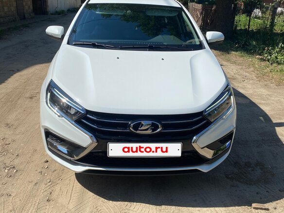 2023 Lada (ВАЗ) Vesta I Рестайлинг (NG), белый, 1200000 рублей - вид 2