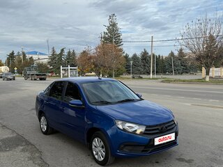 2022 Lada (ВАЗ) Granta I Рестайлинг, синий, 750000 рублей, вид 2
