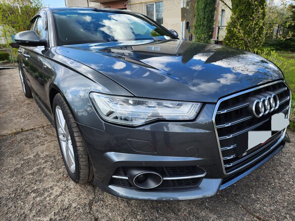 2018 Audi A6 IV (C7) Рестайлинг, серый, 2400000 рублей - вид 10