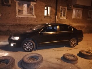 2008 Volkswagen Passat B6, чёрный, 750000 рублей, вид 2