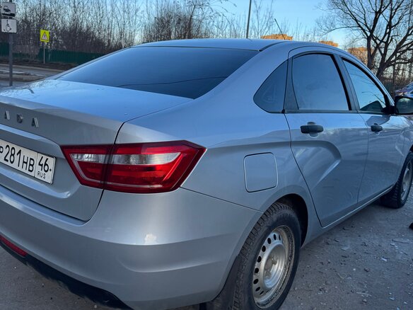 2018 Lada (ВАЗ) Vesta I, серый, 770000 рублей - вид 9