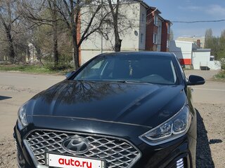 2018 Hyundai Sonata VII (LF) Рестайлинг, чёрный, 1820000 рублей, вид 4