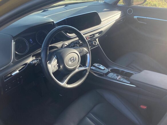 2019 Hyundai Sonata VIII (DN8), жёлтый, 2090000 рублей - вид 6