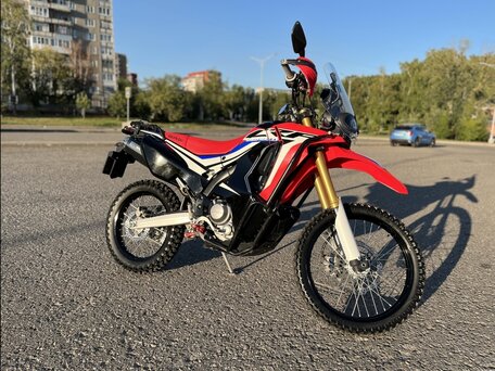 2017 Honda CRF 250L Rally, красный, 550000 рублей, вид 5