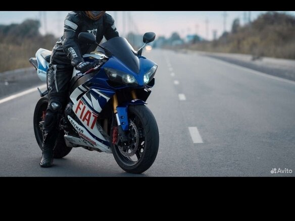 2007 Yamaha YZF-R1, синий, 675000 рублей - вид 11