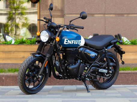 2025 Royal Enfield Hunter, голубой, 439000 рублей, вид 1
