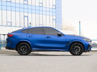 2021 BMW X6 M Competition III (F96), синий, 16990000 рублей, вид 3