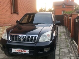 2007 Toyota Land Cruiser Prado 4-speed 120 Series Рестайлинг, чёрный, 1940000 рублей, вид 2