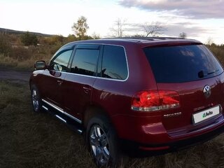 2003 Volkswagen Touareg I, красный, 740000 рублей, вид 2
