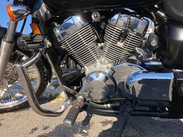2007 Honda Shadow 750, чёрный, 520000 рублей - вид 8