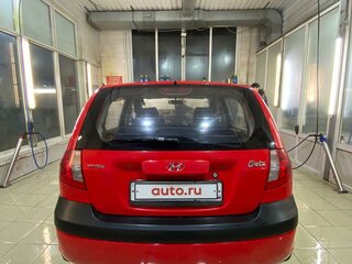 2007 Hyundai Getz I Рестайлинг, красный, 500000 рублей, вид 4