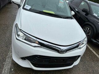 2015 Toyota Corolla Fielder XI (E160, E170, E180) Рестайлинг 1, белый, 1270000 рублей, вид 3